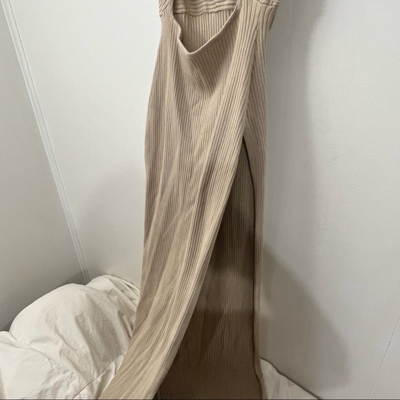 ShopLunaB Paradiso Dress Nude - Medium - Hera Cutout maxi - Picture 3 of 6
